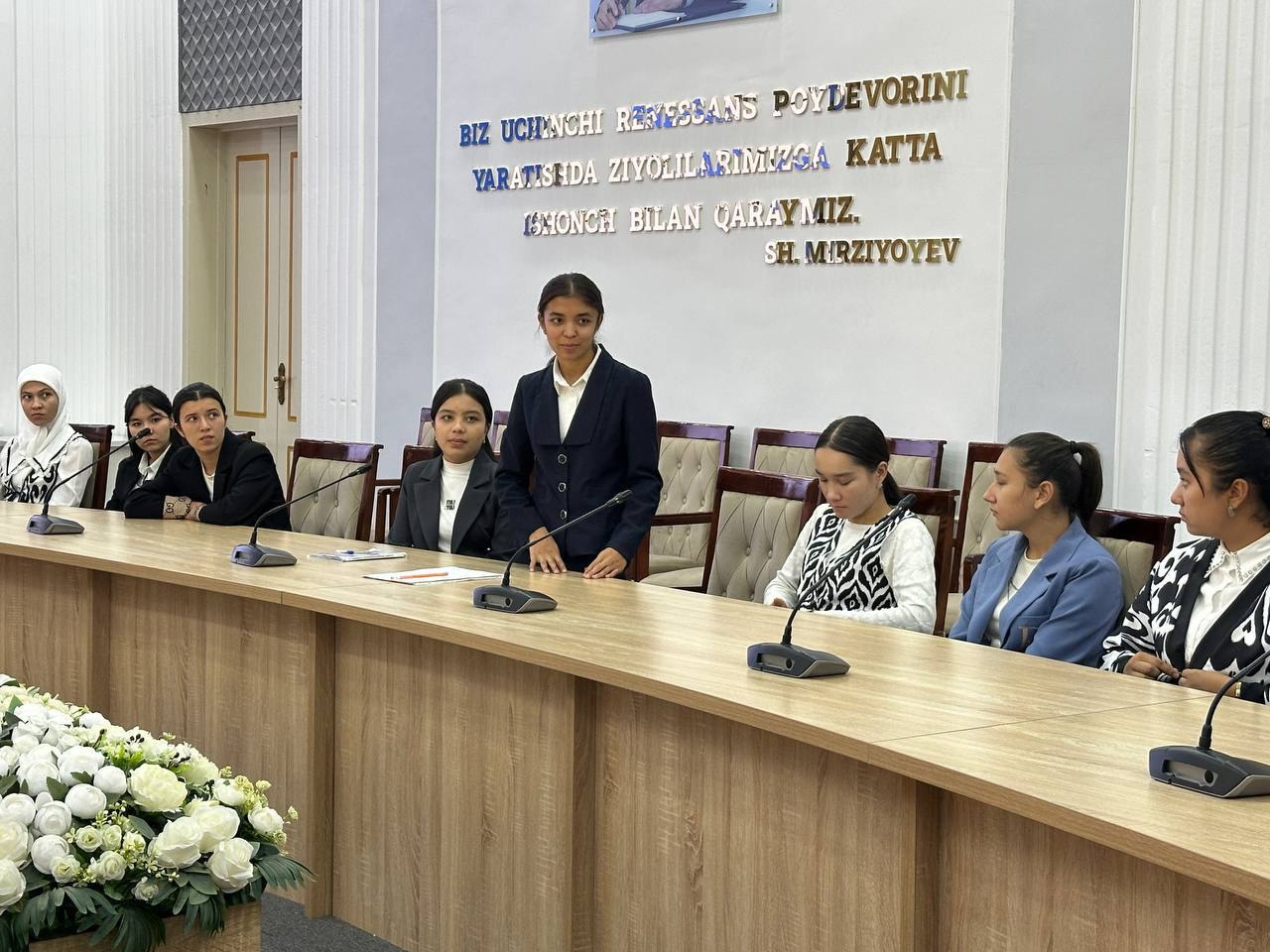 O'zbekiston Respublikasi Prezidenti va nomdor davlat stipendiyalari yuzasidan seminar-trening tashkil etildi.