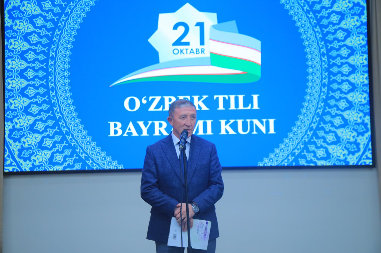 O‘zbek tili — millat faxri, xalq iftixori!
