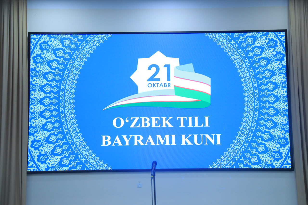 O‘zbek tili — millat faxri, xalq iftixori!