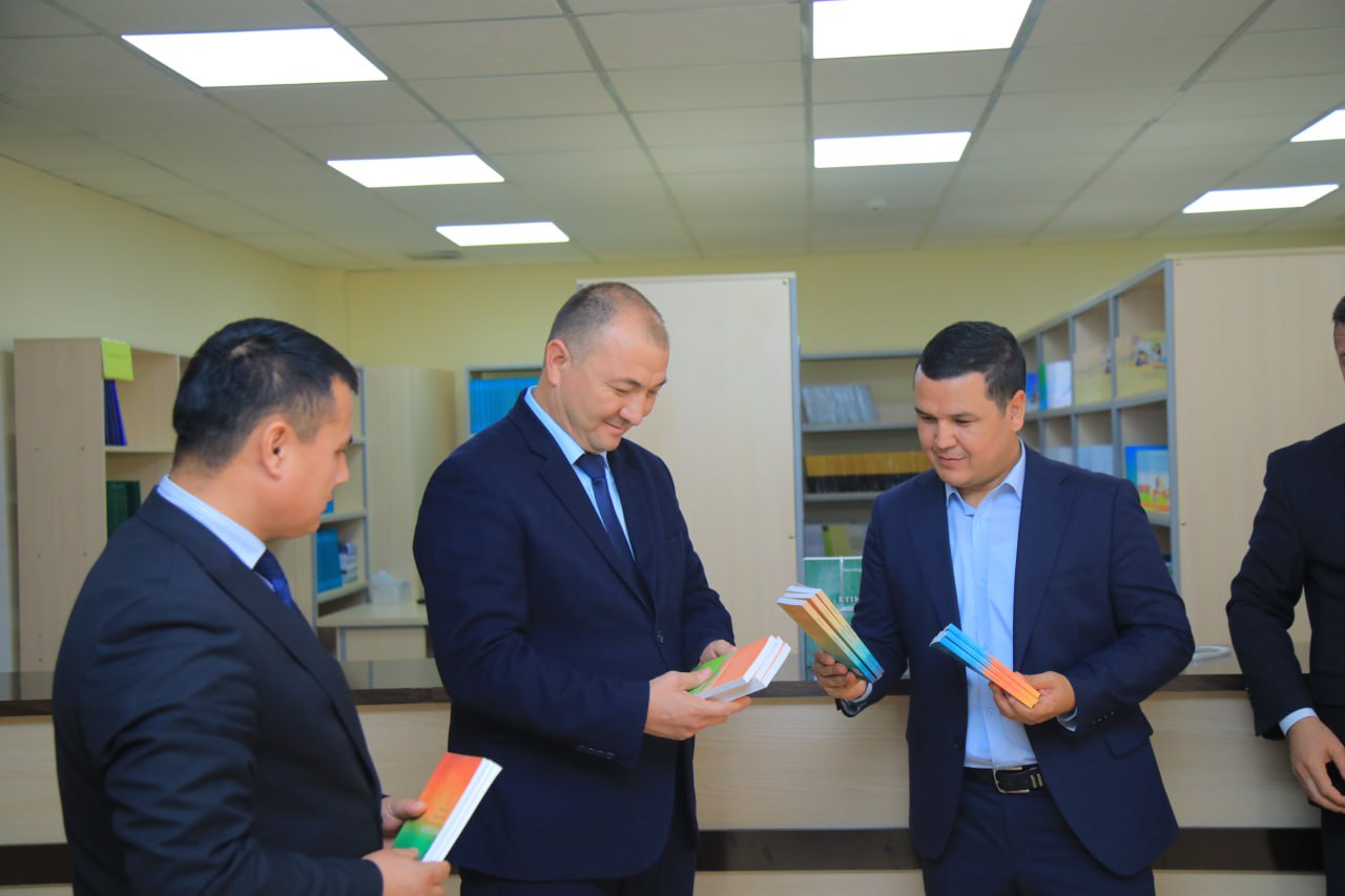 “Kitoblar karvoni” Namangan davlat pedagogika institutiga yetib keldi