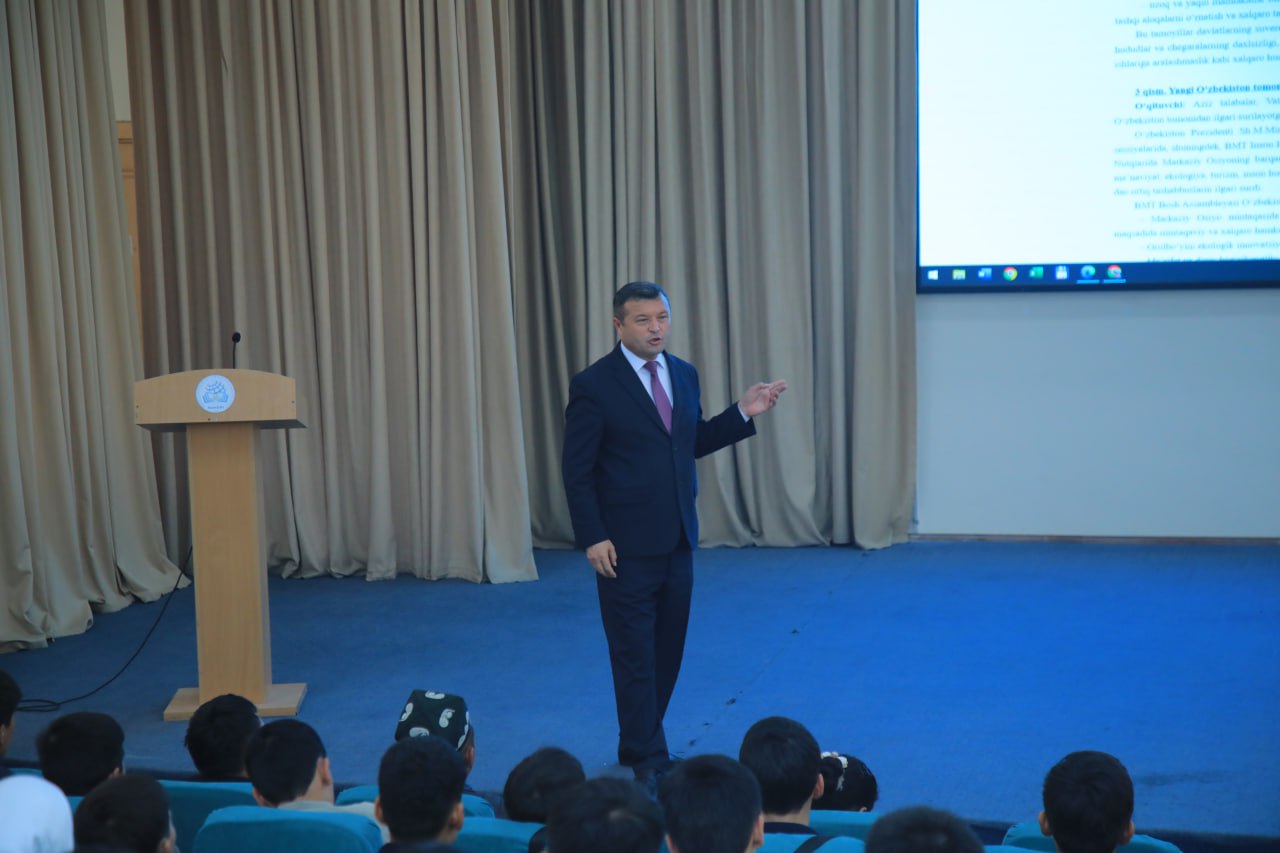 "KELAJAK SOATI" RUKNI OSTIDA "MA'RIFAT DARSI" O'TKAZILDI