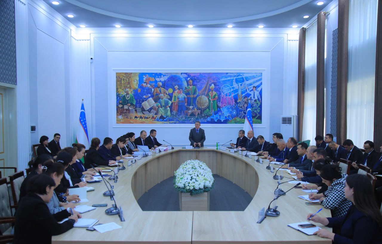 Namangan davlat pedagogika institutida navbatdagi Kengash yig‘ilishi bo‘lib o‘tdi
