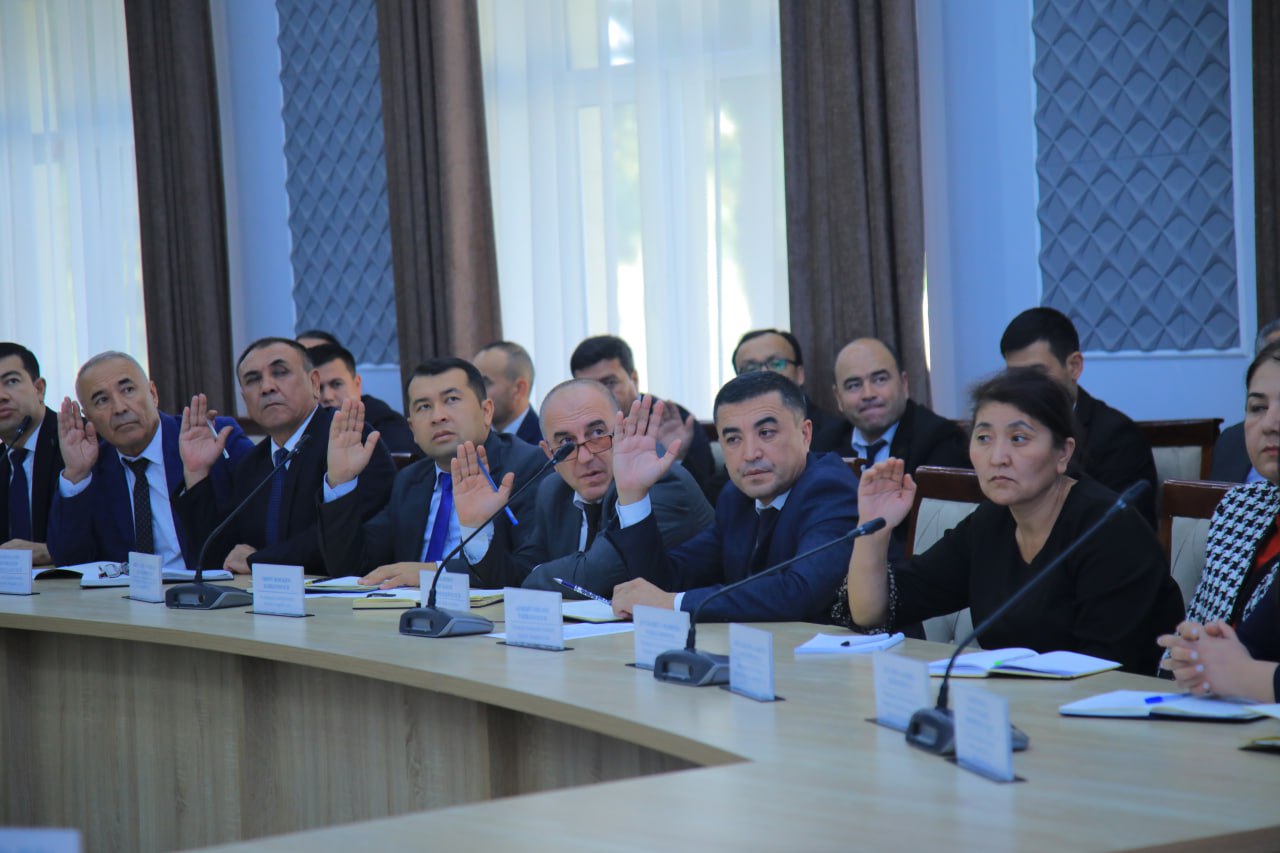 Namangan davlat pedagogika institutida navbatdagi Kengash yig‘ilishi bo‘lib o‘tdi