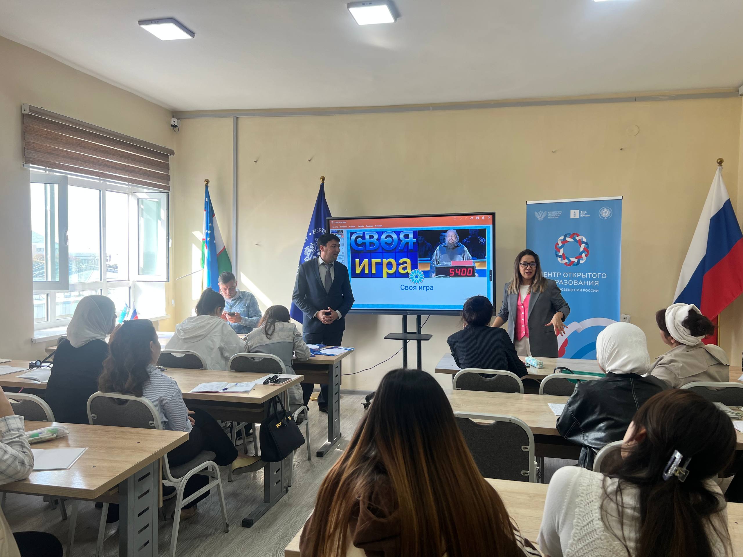 Namangan davlat pedagogika instituti Filologiya kafedrasida so’ngi bir oy davomida Rossiyalik olimlar faoliyat olib bordilar.