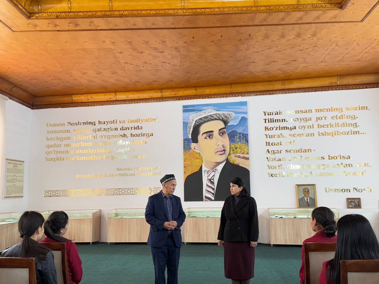 Talabalarning muzeylarga tashrifi davom etmoqda