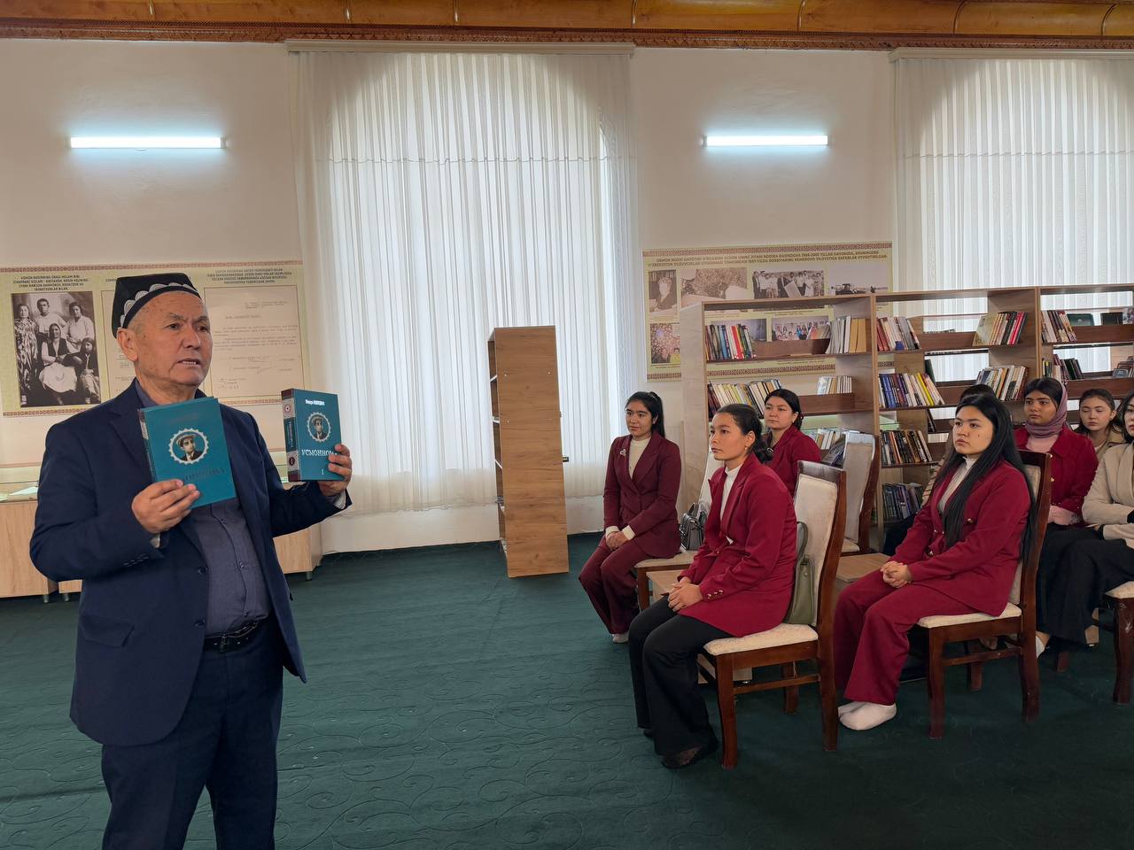 Talabalarning muzeylarga tashrifi davom etmoqda