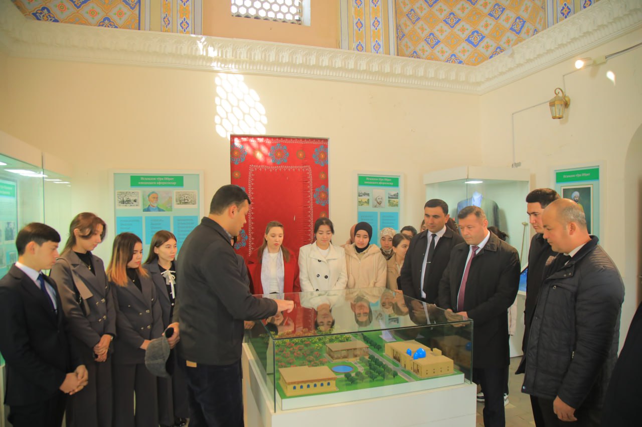 NamDPI talabalari Qatag'on qurbonlari muzeyida