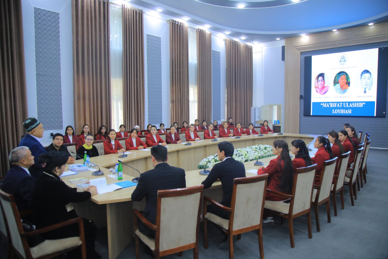 Ijodiy suhbat va ilhomli uchrashuv