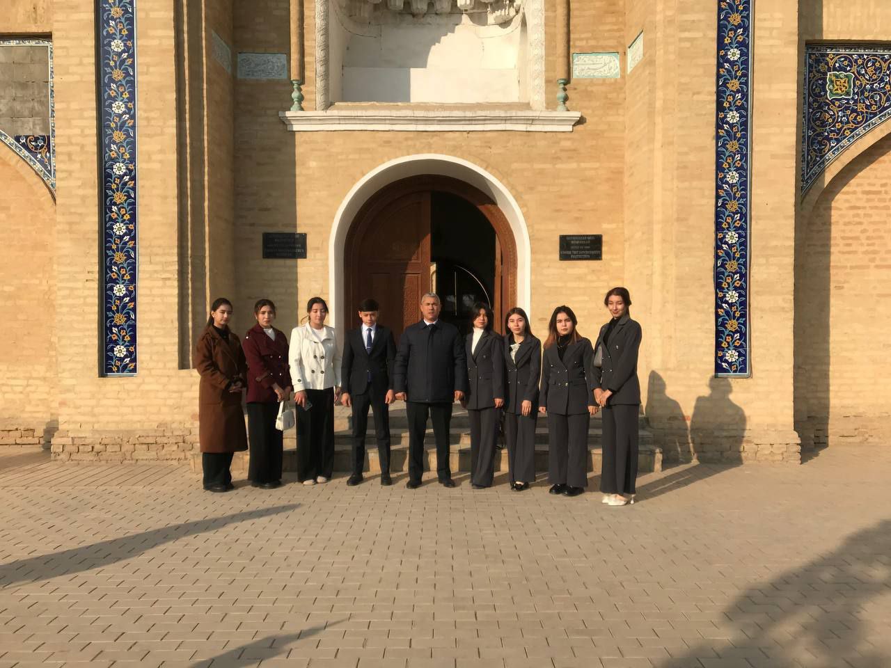 NamDPI talabalari Qatag'on qurbonlari muzeyida