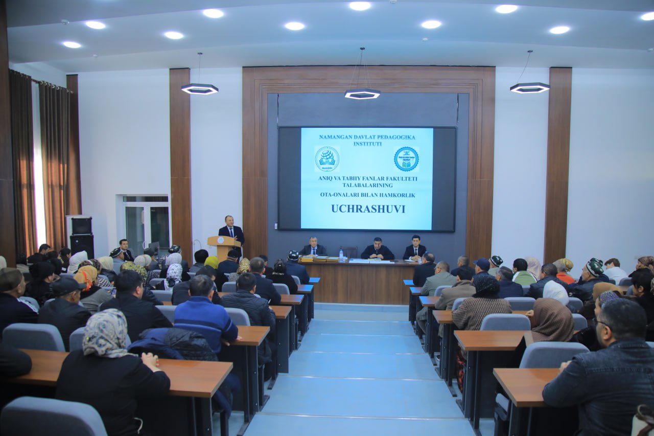 Ota-onalar bilan uchrashuv: hamkorlik va mas’uliyat yo‘lida