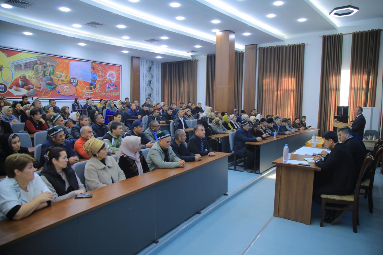 Ota-onalar bilan uchrashuv: hamkorlik va mas’uliyat yo‘lida