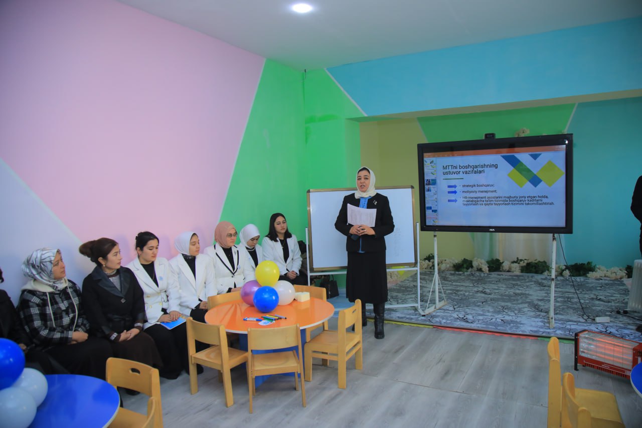 “EDUKIDS – HAMKORLIK MARKAZI” DOIRASIDA SEMINAR VA MASTER-CLASSLAR O‘TKAZILDI