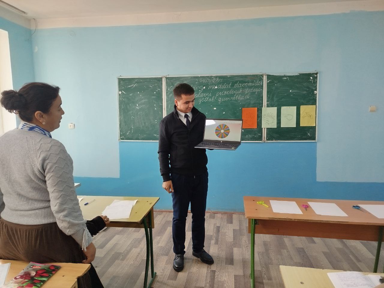 INTERAKTIV DARS MASHG‘ULOTI TASHKIL ETILDI