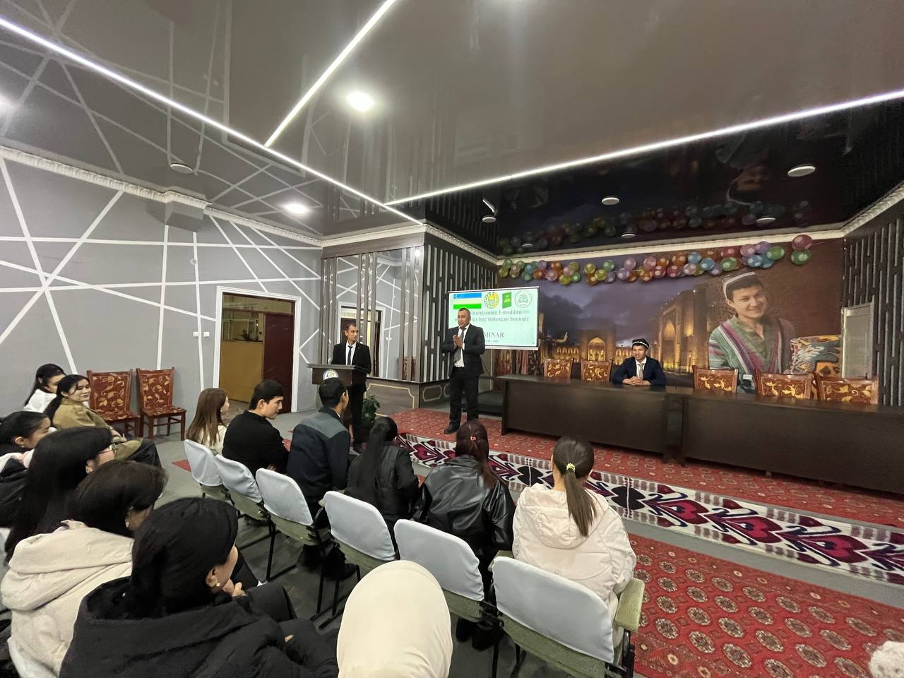 “Konstitutsiyaning 1-moddasi mazmuni” mavzusidagi huquqiy seminar o'tkazildi