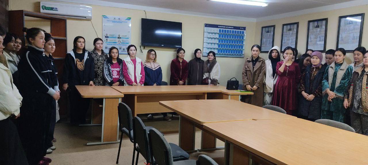 TALABALAR TURAR JOYIDA SAMIMIY SUHBAT