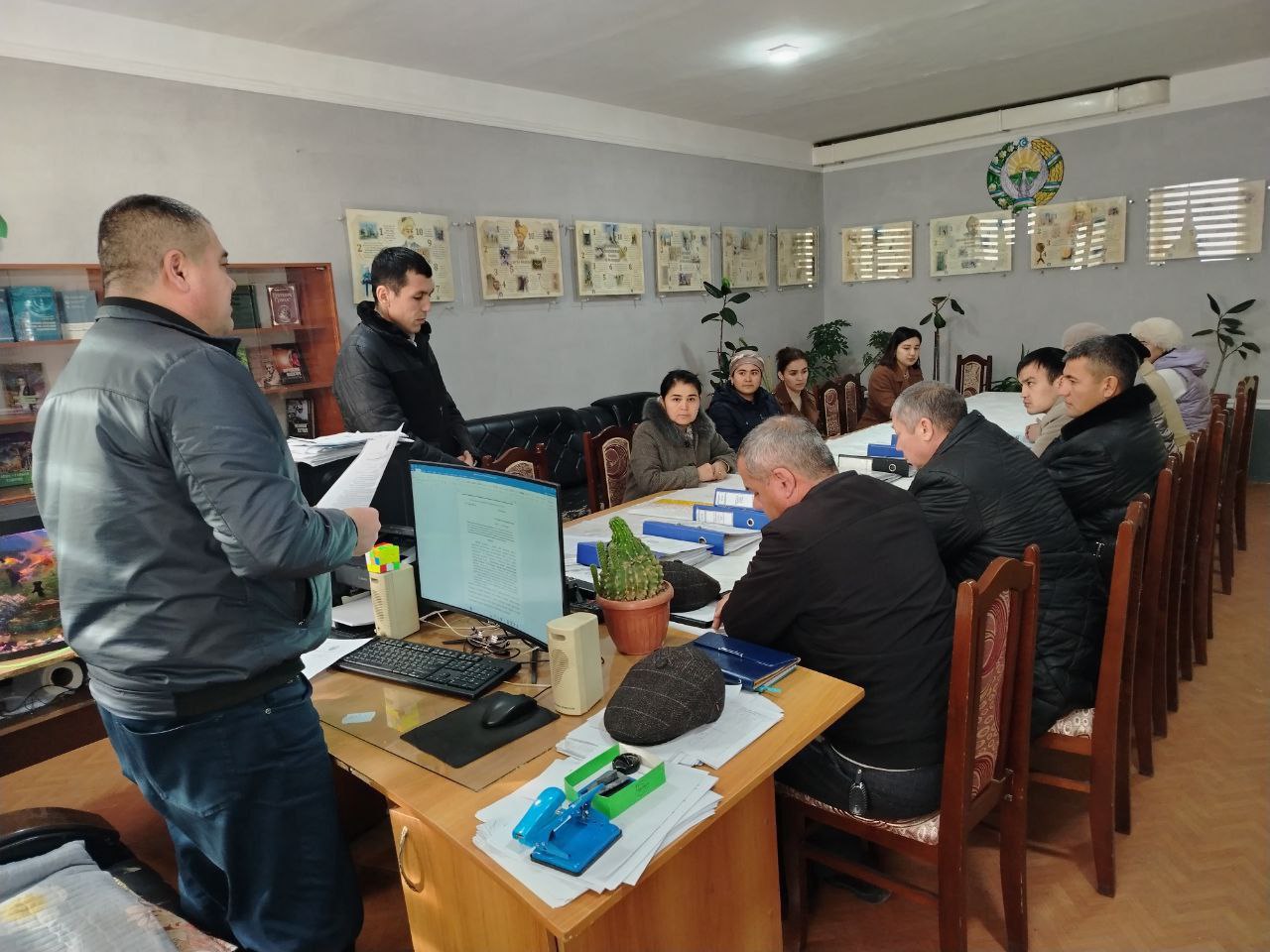 Akademik litseyda “O‘qituvchilarga ehtirom” mavzusida davra suhbati o‘tkazildi