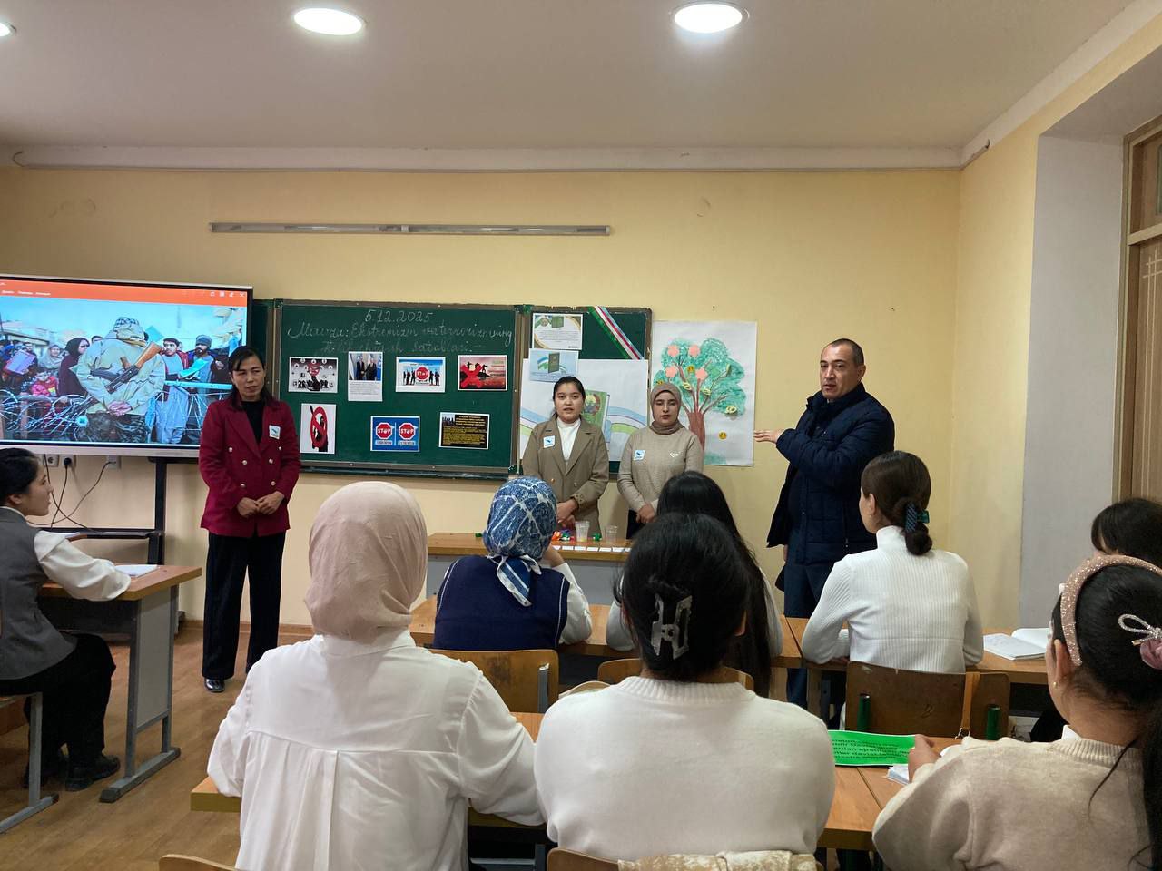 “Terrorizmning xavfi: talabalar bilan ochiq muloqot”