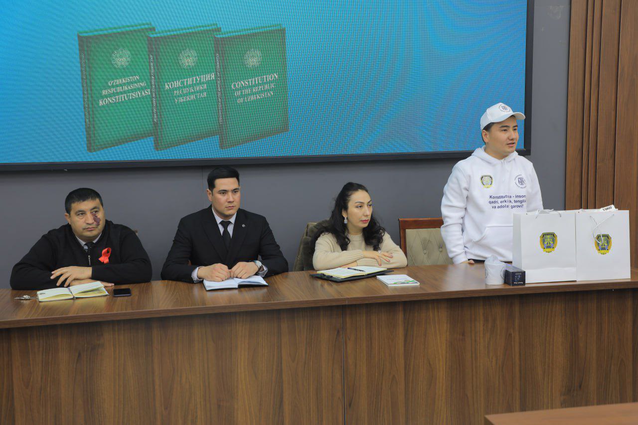 “Konstitutsiya — inson qadri, erkinlik, tenglik va adolat garovi!”