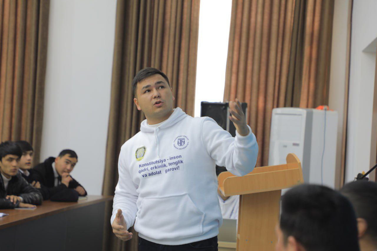 “Konstitutsiya — inson qadri, erkinlik, tenglik va adolat garovi!”