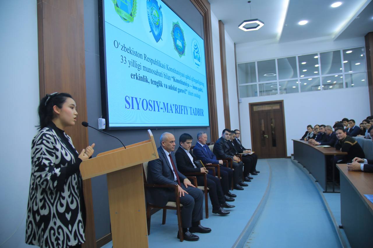 Yoshlar va ma'ruzachilarning erkin muloqoti