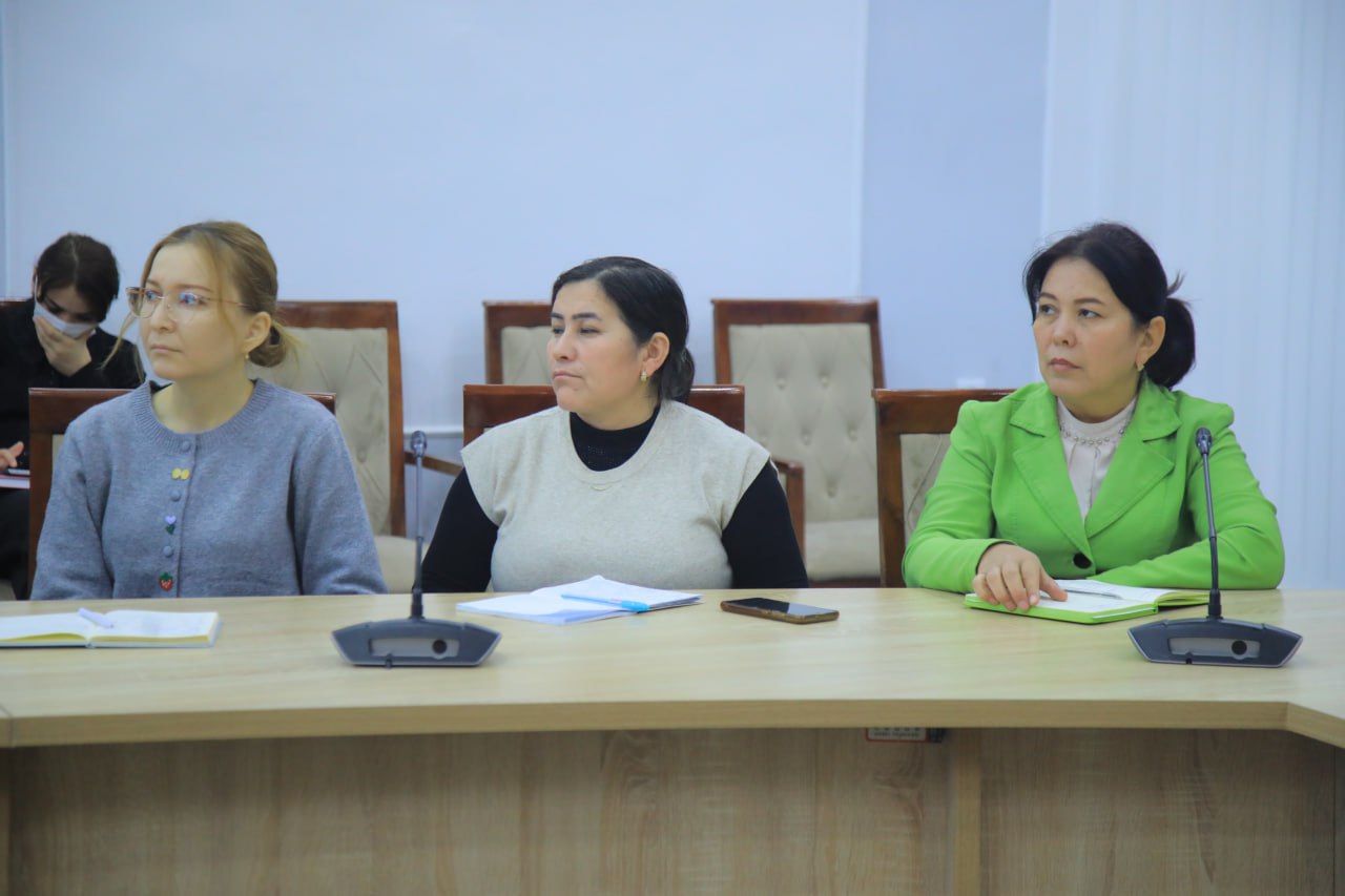 “Millat genofondi va yoshlar salomatligi” yig‘ilishi bo’lib o’tdi