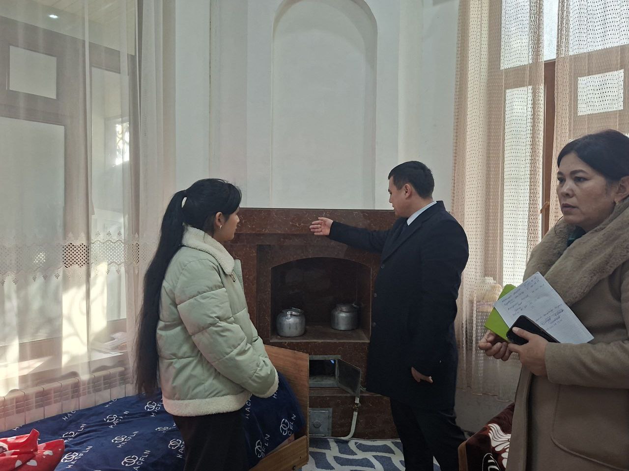 Talabalar ijara xonadonlariga tashrif