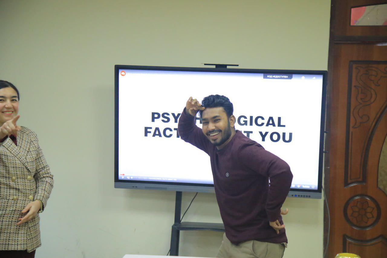 Psixologik trening: xorijiy talabalar uchun yangi tajriba va ijobiy muhit!