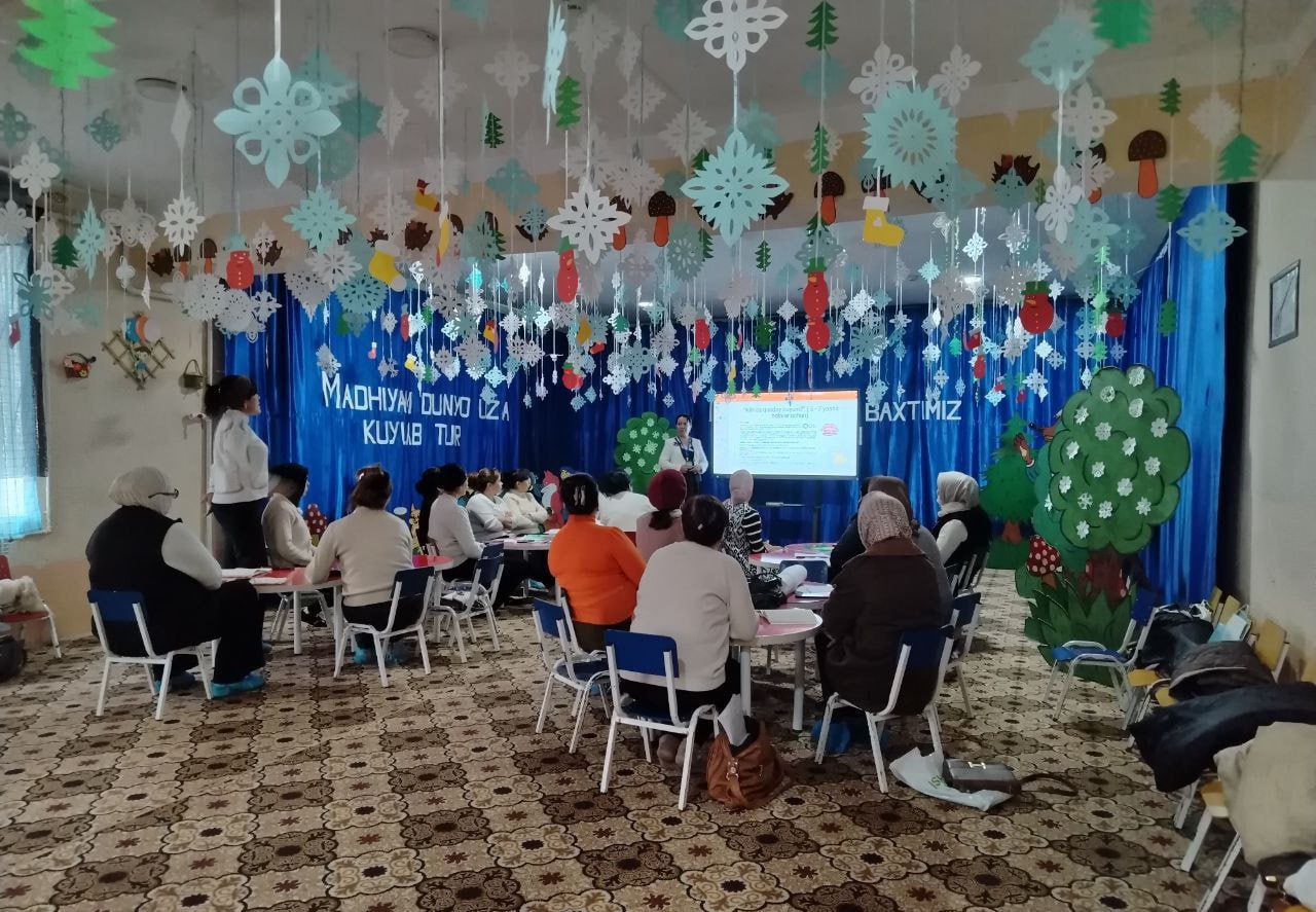 “EDUKIDS – Hamkorlik markazi” doirasida o‘quv seminari o‘tkazildi
