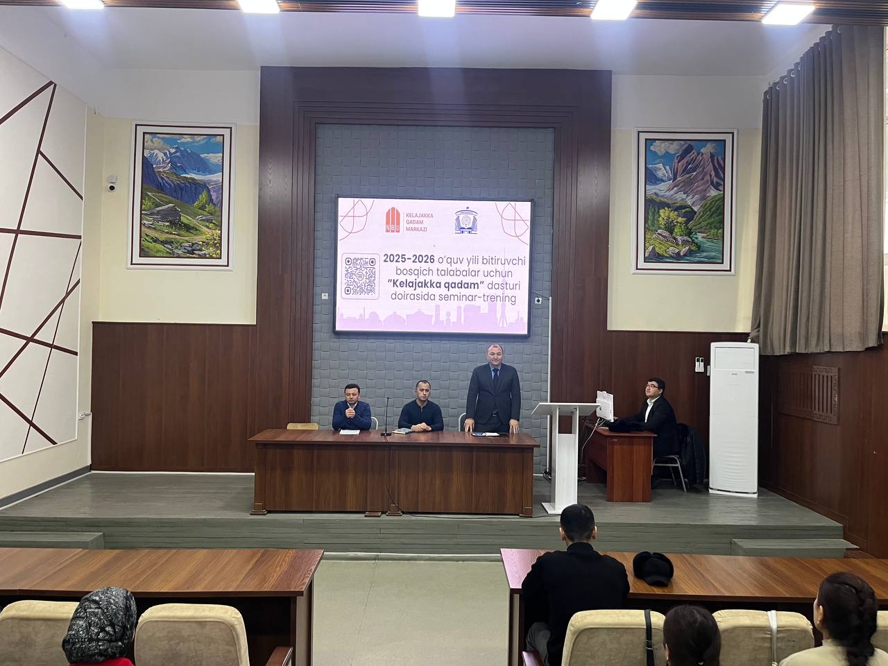 "Kelajakka qadam” — talaba-yoshlar uchun manfaatli loyiha