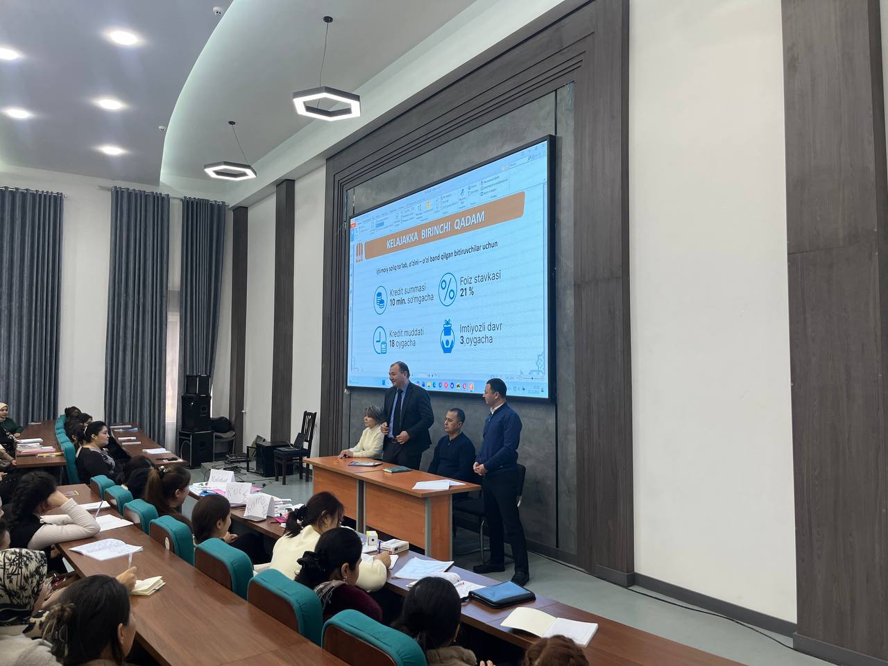 "Kelajakka qadam” — talaba-yoshlar uchun manfaatli loyiha