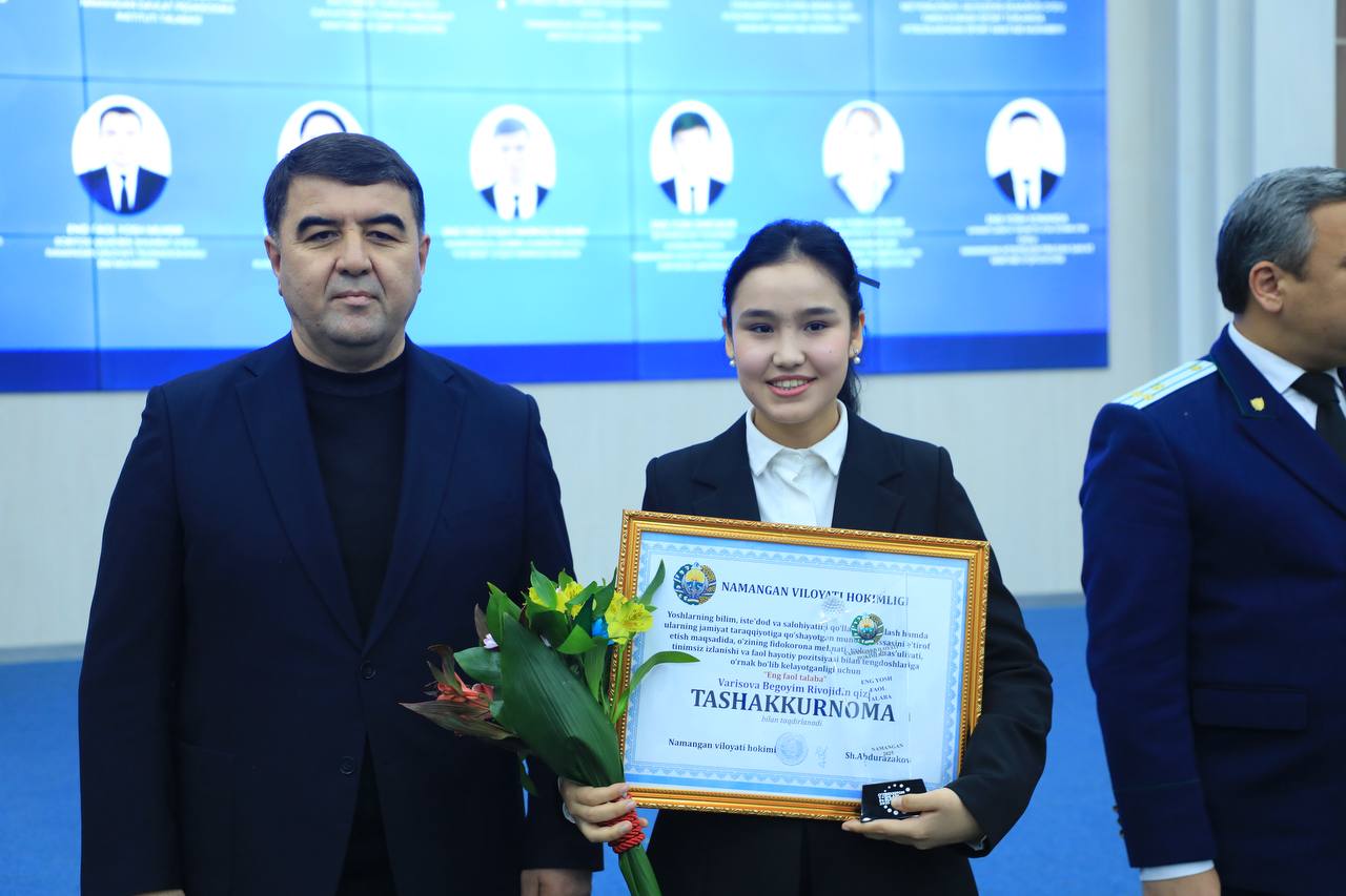 NamDPI vakillari viloyat hokimi e’tirofida