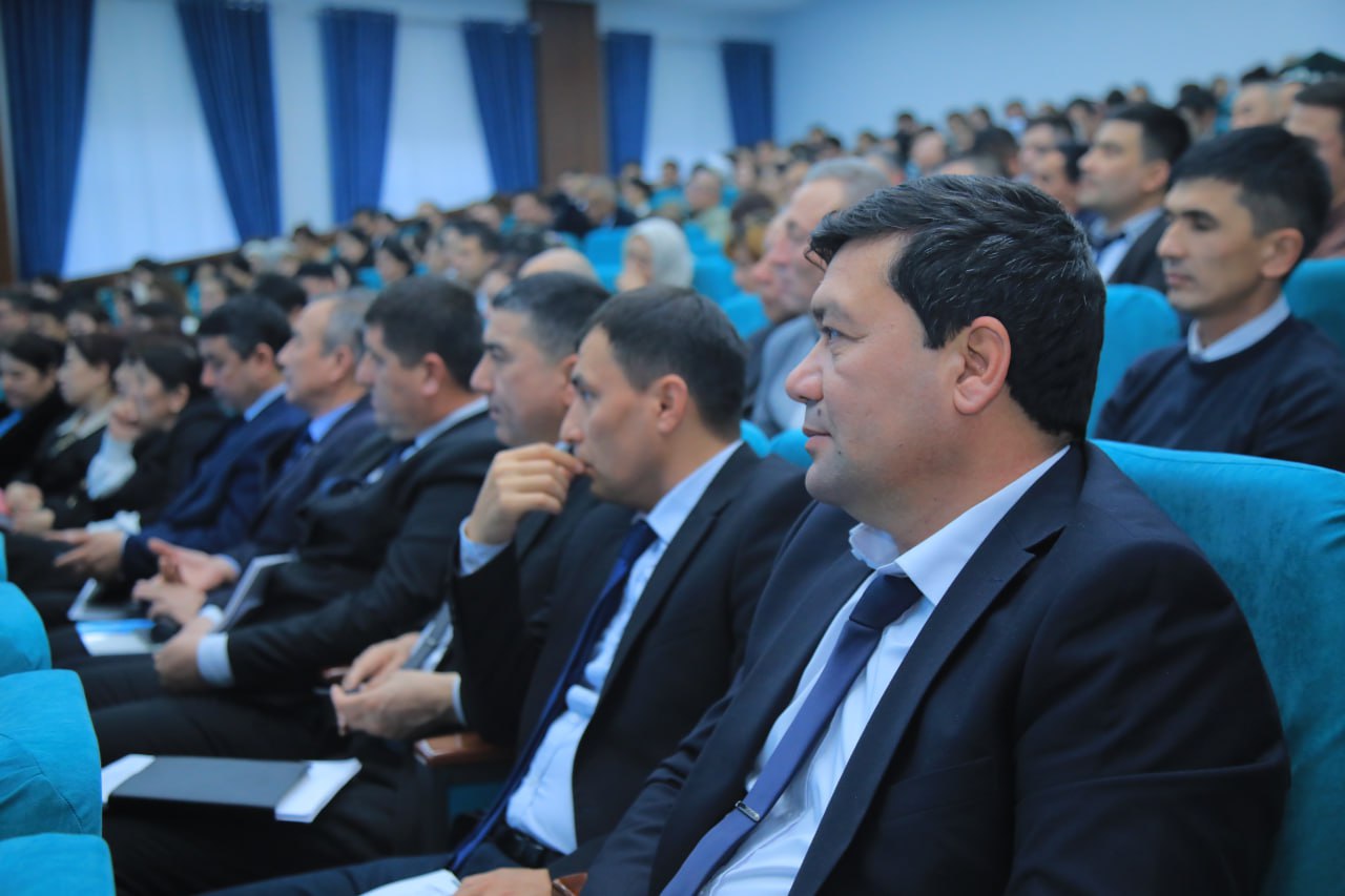 NAMDPI REKTORI INSTITUT JAMOASIGA HISOBOT BERDI