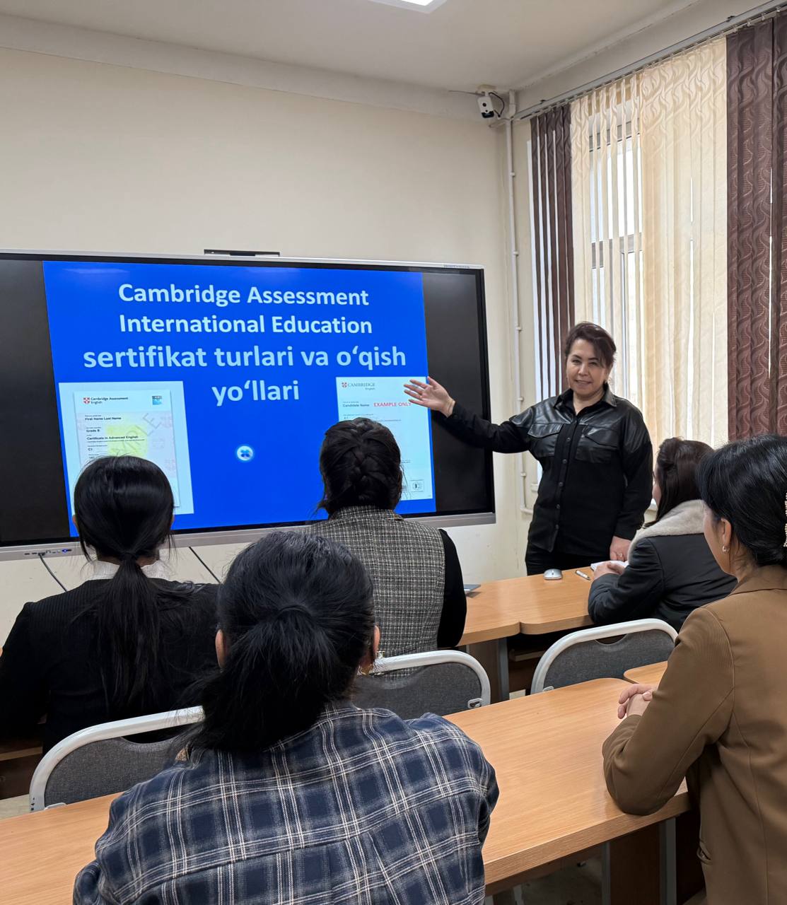 XALQARO DARAJADAGI PEDAGOGLARNI TAYYORLASH JARAYONI BOSHLANDI