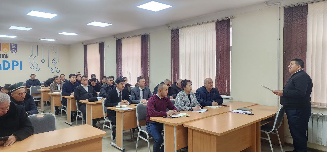 Aniq va tabiiy fanlar fakulteti dekani T. Abdullayev raisligida fakultet Kengashining 4-sonli yig‘ilishi bo‘lib o‘tdi.