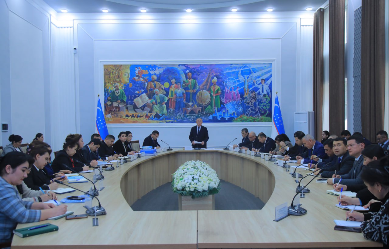Namangan davlat pedagogika institutida navbatdagi Kengash yig‘ilishi bo‘lib o‘tdi