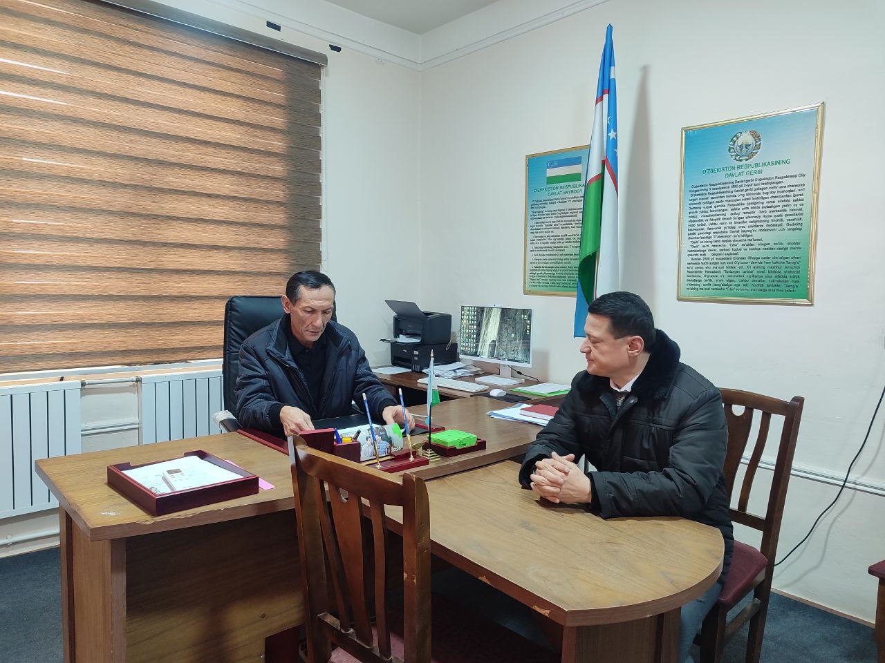 INSTITUT VAKILLARINING MAHALLAGA AMALIY TASHRIFLARI DAVOM ETMOQDA.