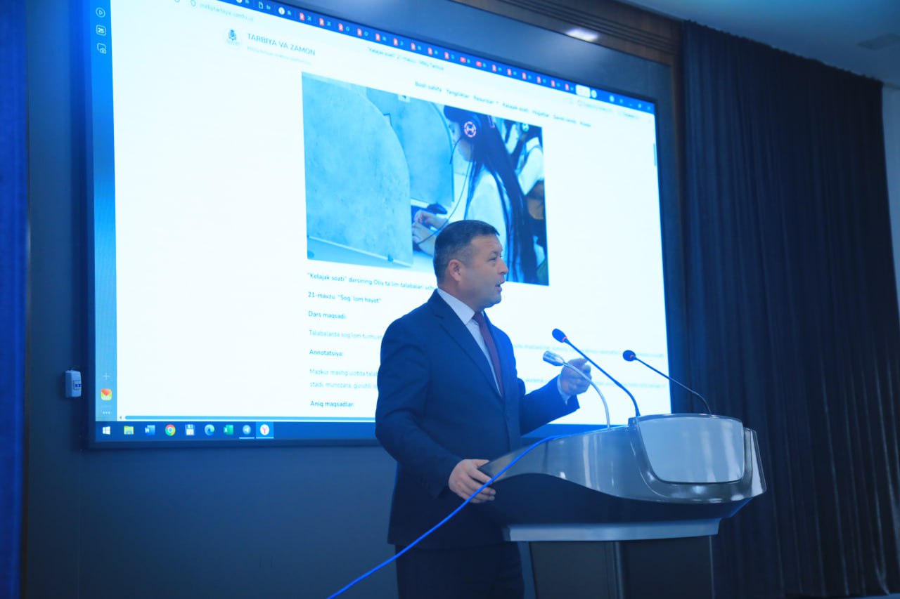 "KELAJAK SOATI" RUKNI OSTIDA "MA'RIFAT DARSI" O'TKAZILDI