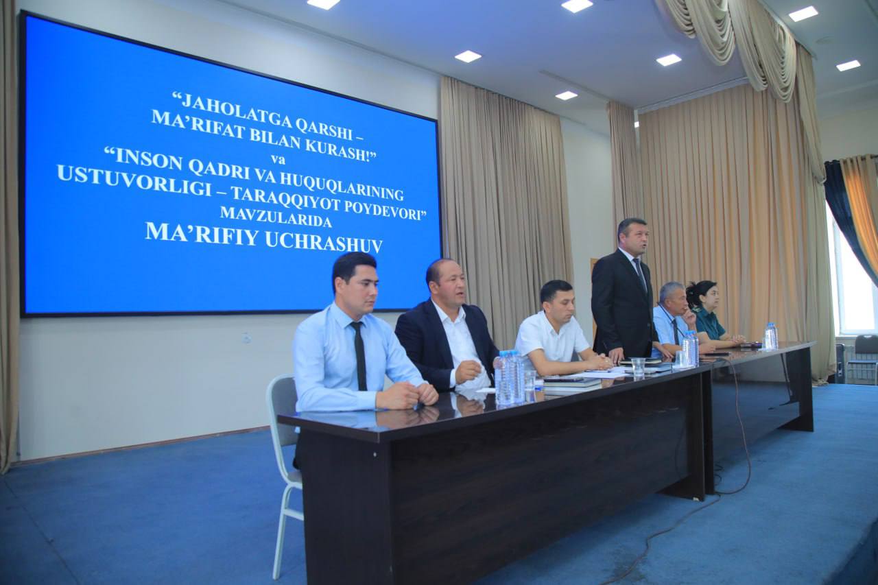 “Jaholatga qarshi – ma’rifat bilan kurash!”