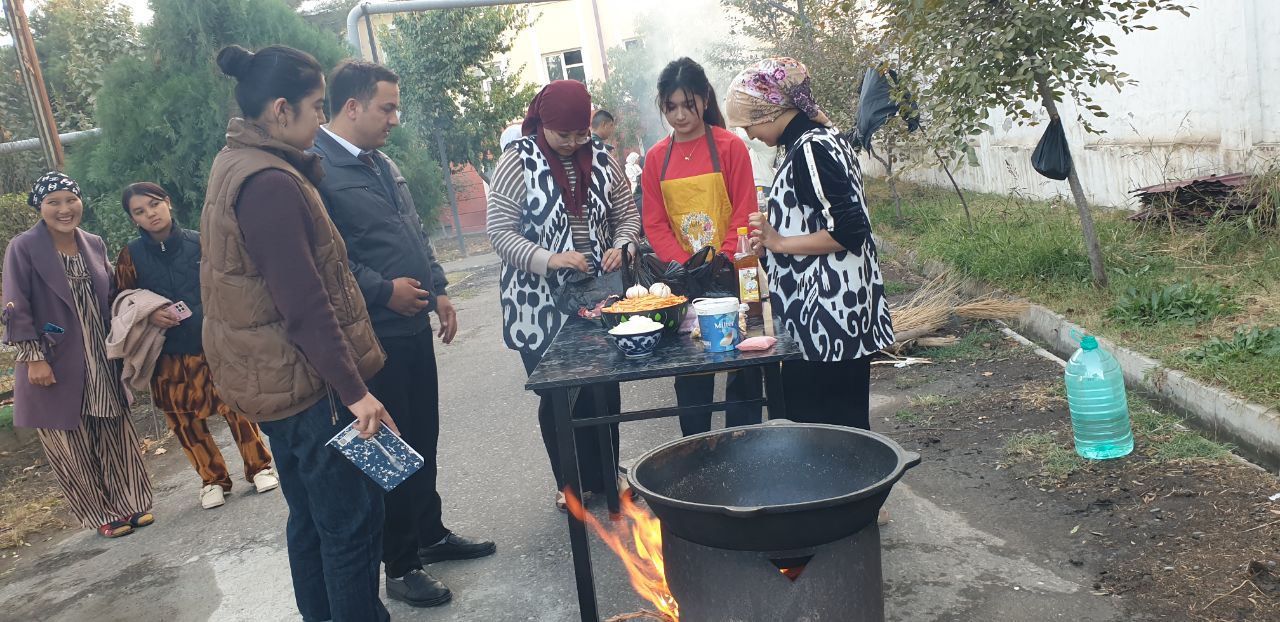 Talabalar turar joyida “Osh chempionati” – do‘stlik va qadriyatlar bayrami!