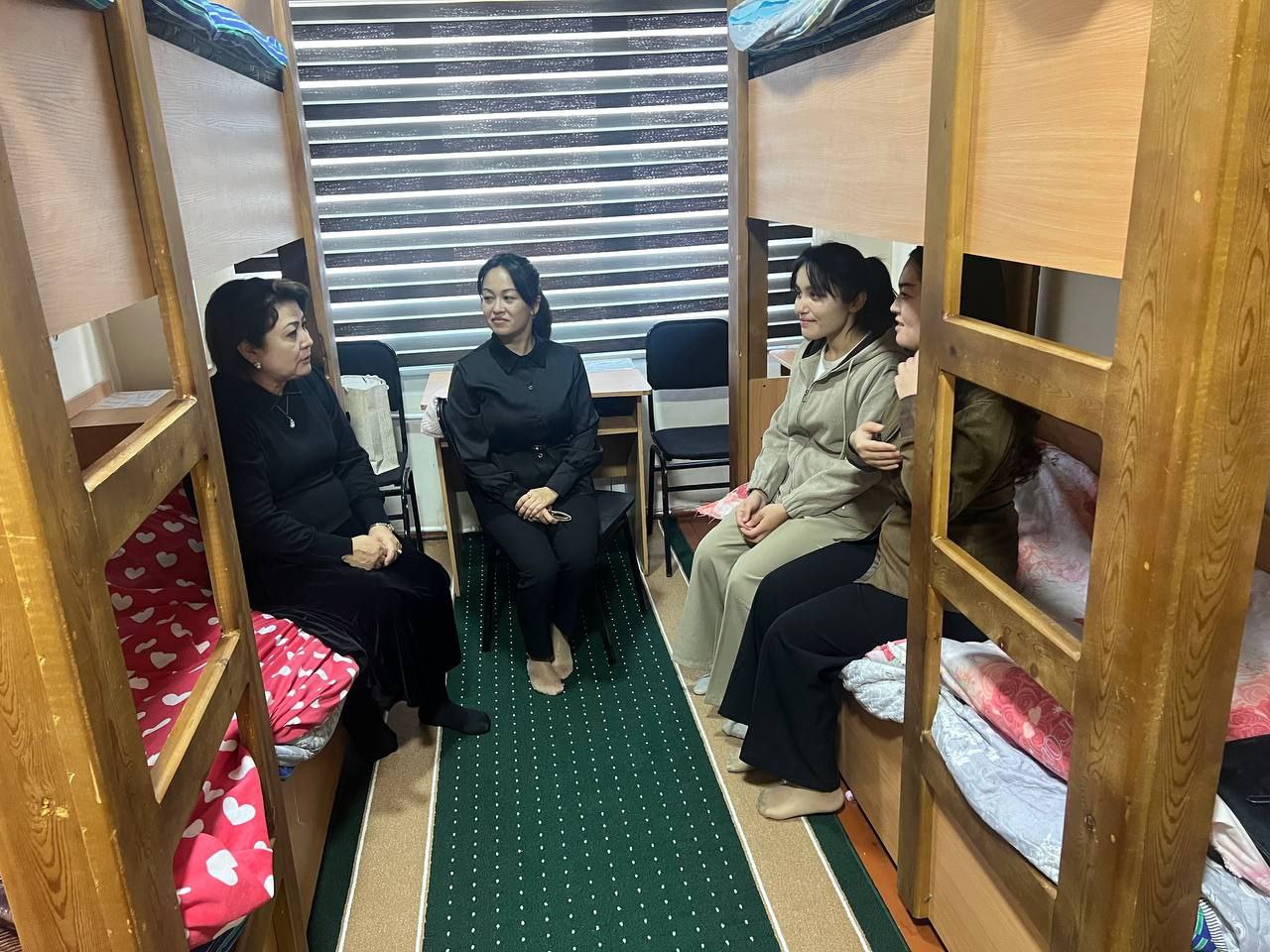 TTJdagi talabalar holidan xabar olindi