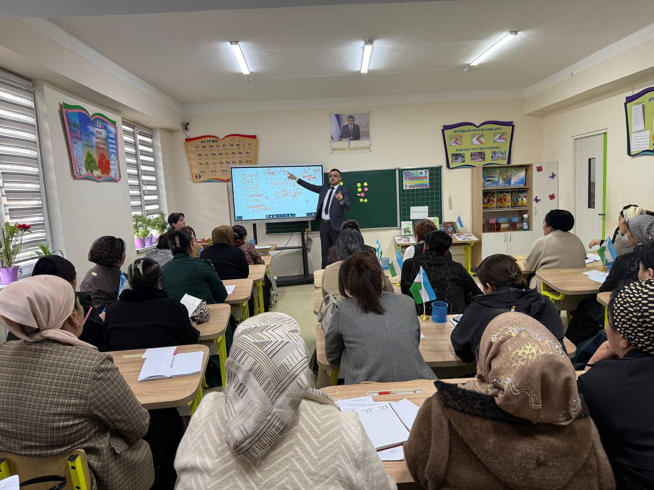 “Ta’lim texnologiyalaridan samarali foydalanish” mavzusida mahorat darsi