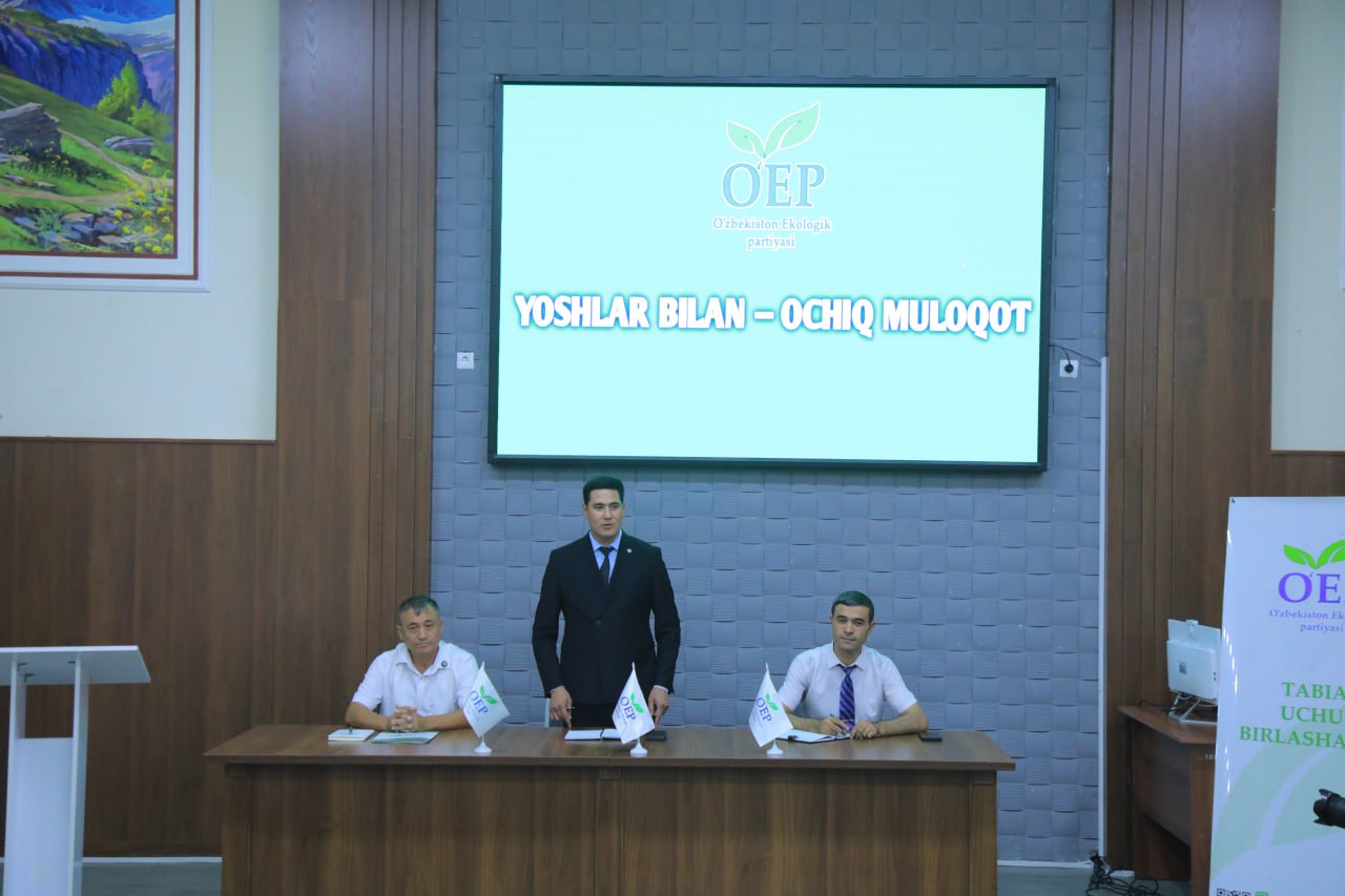 Ekologik tafakkur – yoshlar nigohida