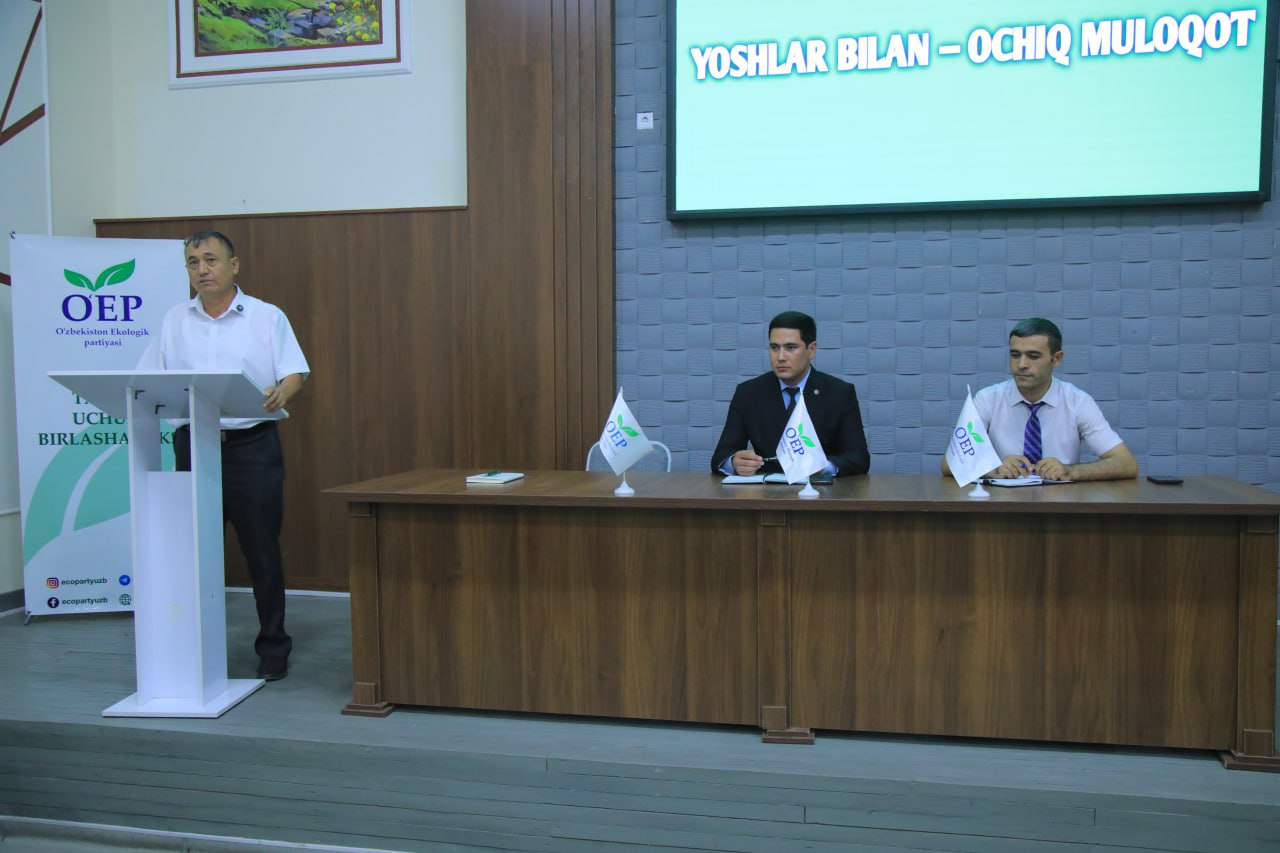 Ekologik tafakkur – yoshlar nigohida