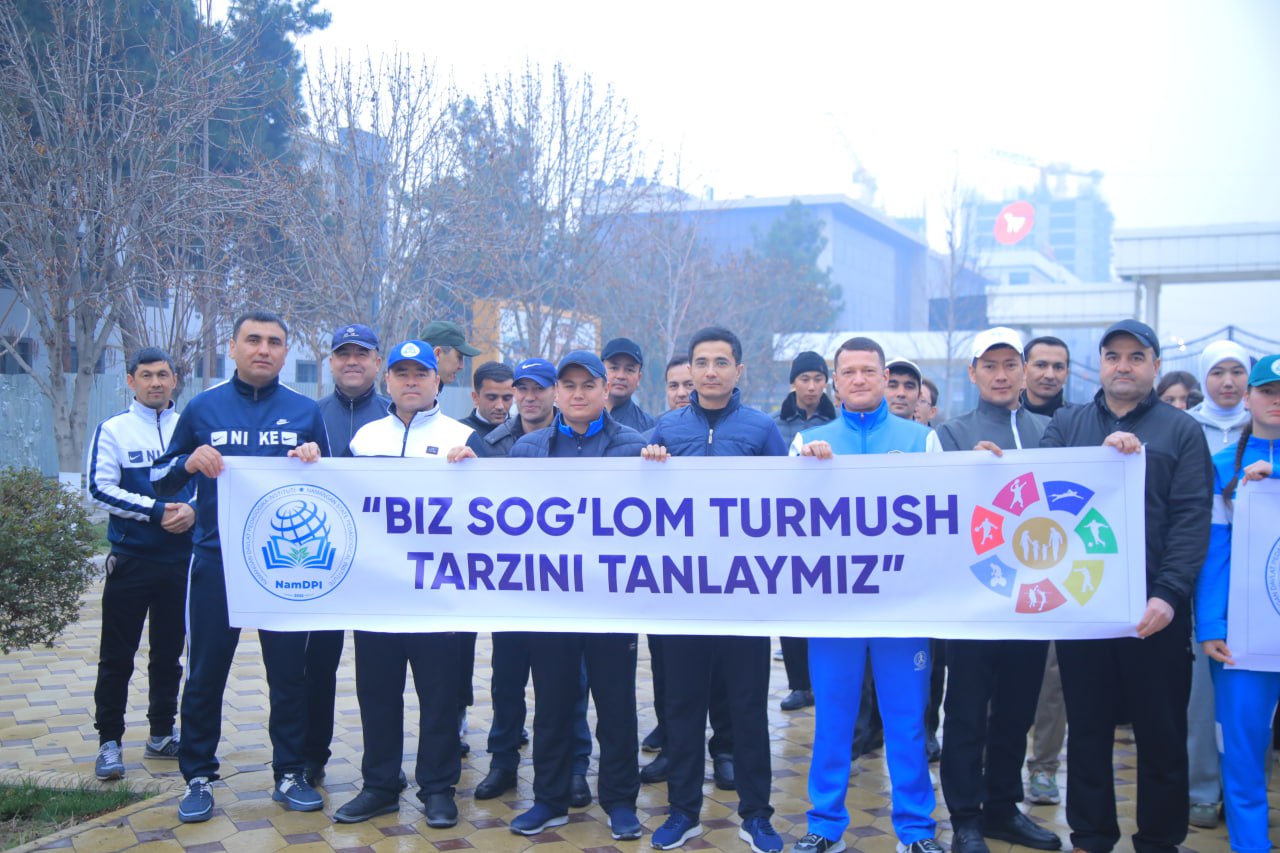 SALOMATLIK UCHUN 5000 QADAM AKSIYASI !