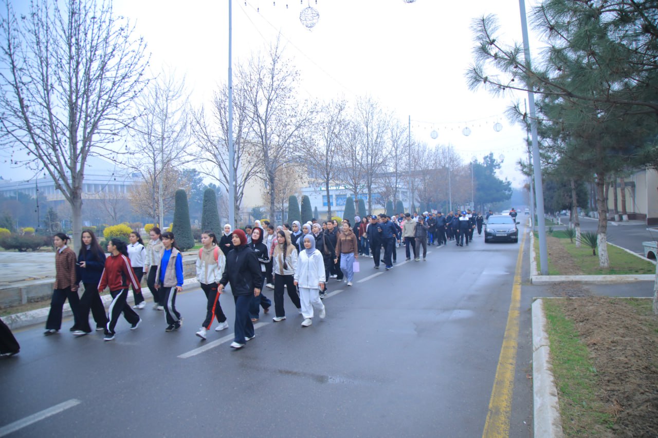 SALOMATLIK UCHUN 5000 QADAM AKSIYASI !