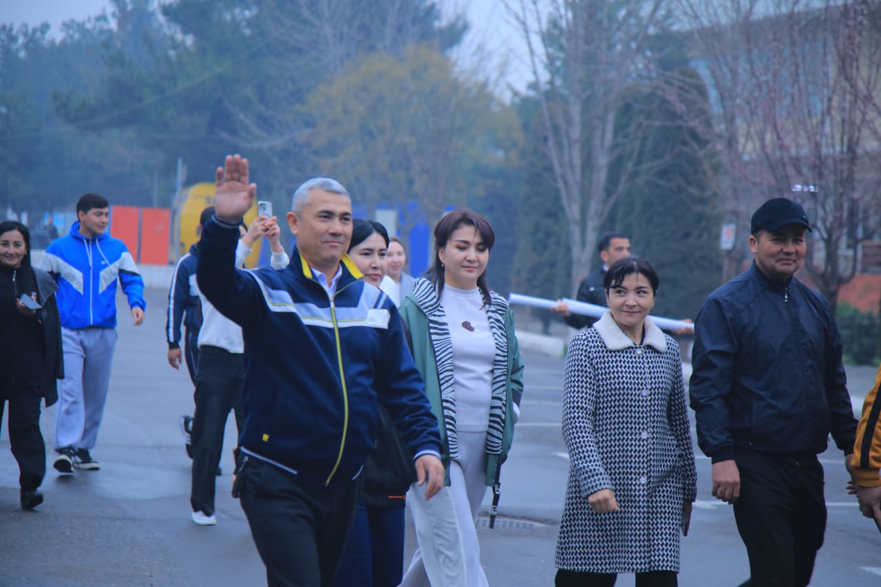 SALOMATLIK UCHUN 5000 QADAM AKSIYASI !