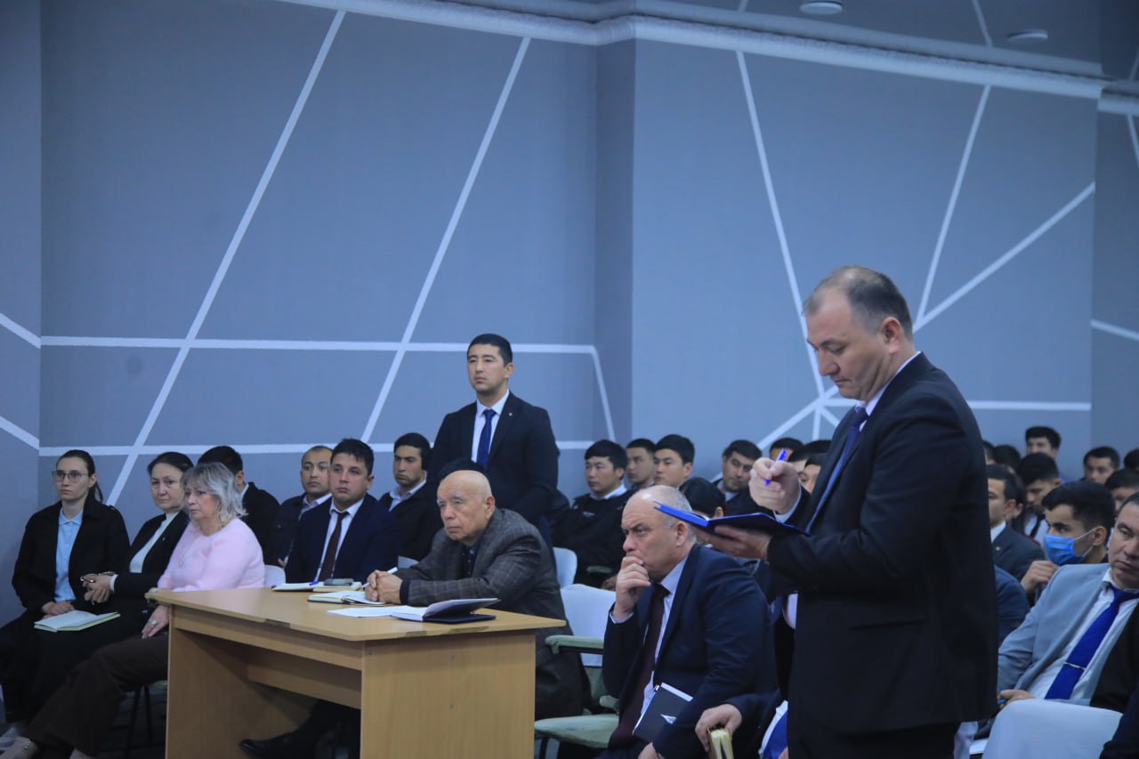 Namangan davlat pedagogika instituti rektorining Jismoniy madaniyat yo‘nalishi talabalari bilan uchrashuvi bo‘lib o‘tdi