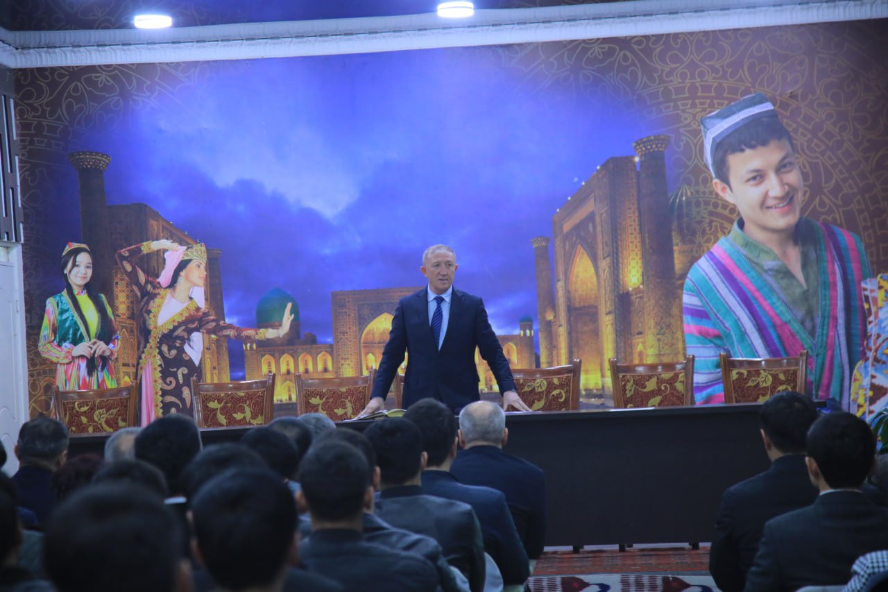 Namangan davlat pedagogika instituti rektorining Jismoniy madaniyat yo‘nalishi talabalari bilan uchrashuvi bo‘lib o‘tdi