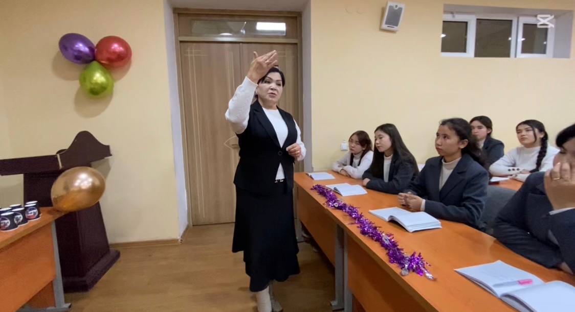 “Matematik statistika elementlarini psixologiyada qo‘llanishi. Matematik statistika elementlari” mavzusida ochiq dars mashg‘uloti o‘tkazildi.