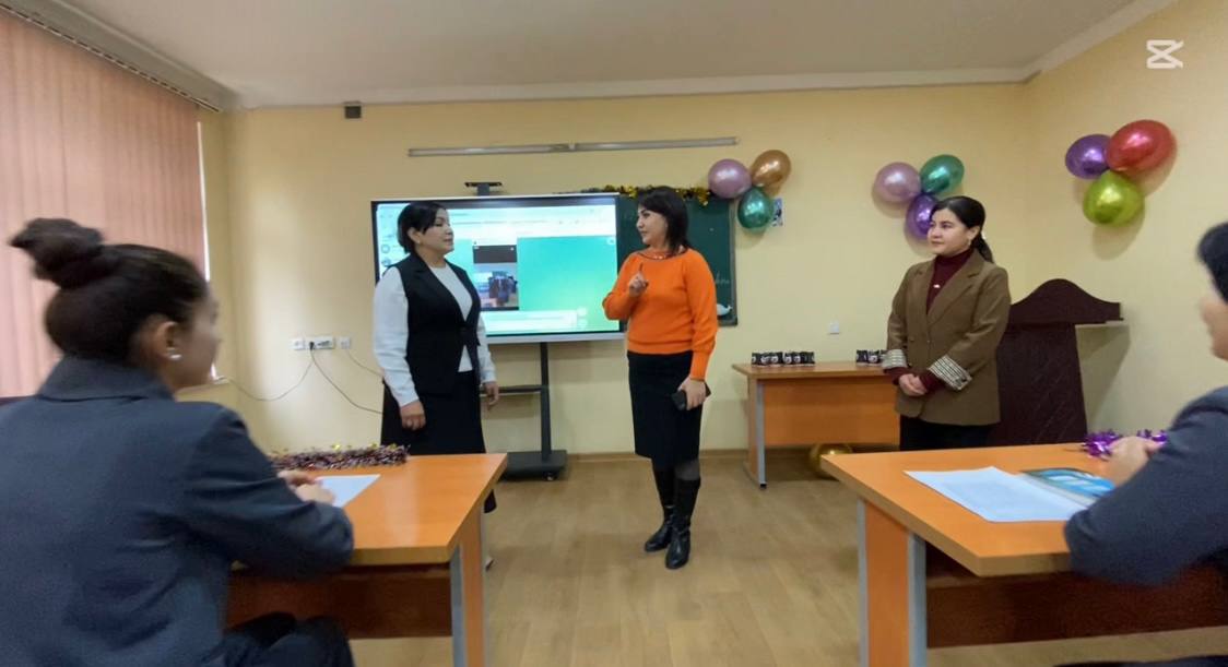 “Matematik statistika elementlarini psixologiyada qo‘llanishi. Matematik statistika elementlari” mavzusida ochiq dars mashg‘uloti o‘tkazildi.